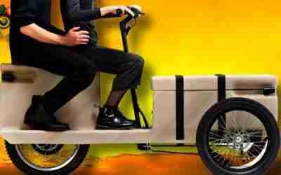 3D PRINTED ELECTRIC TRIKE MADE FROM RECYCLED PLASTIC WASTE