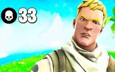 Solo vs Squad 33 Kills (10819 Damage)