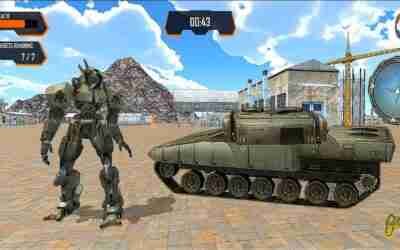 Army Tank World War Battle Robot Transform Games: Industrial War Zone – Android iOS Gameplay