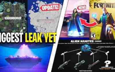 Fortnite BIGGEST Update! Coral Gone, Ocean LOWERED, Rivers DRIED UP! FREE New LOKI Styles MONTHLY!