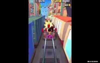 Sub Surfers iPad Mini 6 Score Over 50 Million Points Without using hoverboard and Save Me