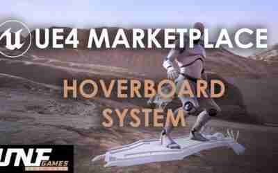 Hoverboard  – Unreal Marketplace