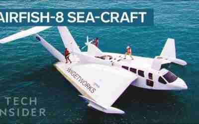 This Sea-Craft Looks Like A Plane, Has A Car's Engine, And Docks Like A Boat
