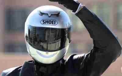 Motorcyclists' hand signals explained