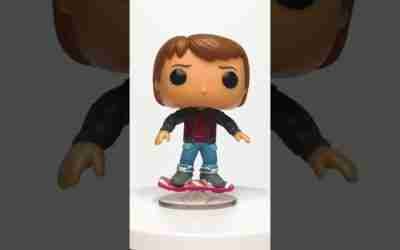 FUN Exclusive Marty McFly Funko Pop on Hoverboard