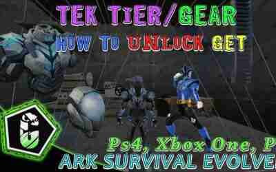 ?️? Ark – How To Get Or Unlock Tek Gear / Tier (PC, XBOX ONE, PS4) ?