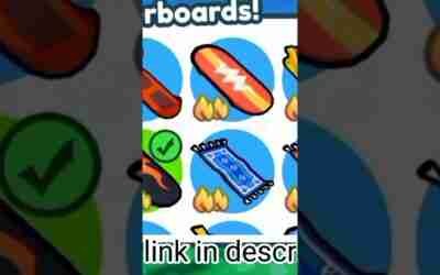 New Pet Sim x Hoverboard game? link in description