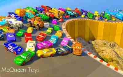 Disney Pixar Cars 3 Fabulous Lightning McQueen Toys Tow Mater Cruz Ramirez Dinoco and Friends Racing