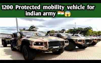 Indian army light combat armoured vehicles | 1200 Protected mobility vehicle (PMV) for Indian army