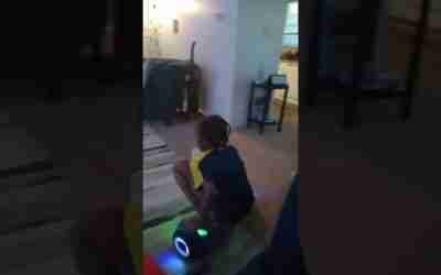 me on my hoverboard I got for my birthday on the 24/25