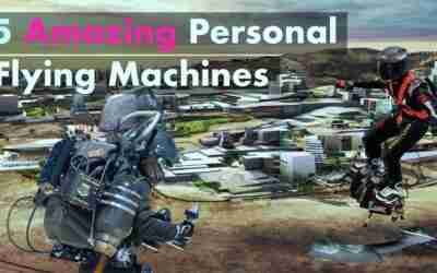 5 Amazing Personal Flying Machines