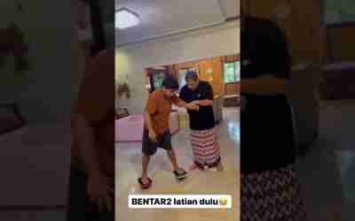 FADIL LAGI BELAJAR MAIN HOVERBOARD #pakmuh #fadiljaidi