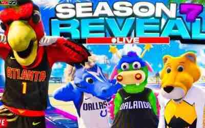 SEASON 7 NEW PARK REVEAL & MASCOTS (FULL-STREAM) – JETPACK REWARD & NBA MASCOTS! Best Build NBA 2K22