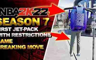 NBA 2K22 NEWS – FIRST JET-PACK COMES WITH SOME RESTRICTIONS, NEW GAME-BREAKING GLITCH MOVE & MORE