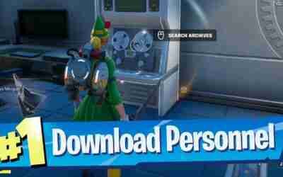 Download personnel files from the old IO servers Location – Fortnite