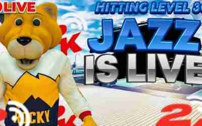 HITTING LEVEL 30 ON SEASON 7 LIVE ~ NEW JETPACKS AND NBA MASCOT REWARDS + NBA2K22 ROAD TO 2.8K