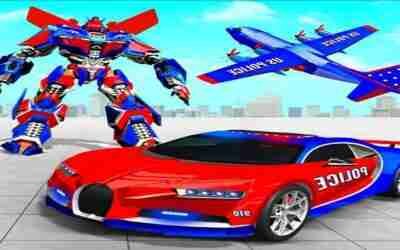 Police Robot Car Truck Airplane Transportation Games – Android iOS Gameplay