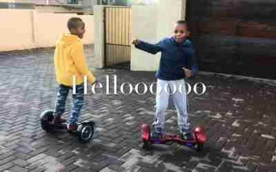 How to ride a Hoverboard for Kids | Twin Boys | South Africa