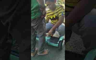 #SHORTS | Hoverboard Baru Praya BAGUS Ada Gelembung Sabunnya