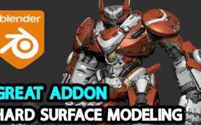 Hard Surface modeling Addon for Blender l Zen BBQ