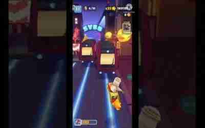 Subway Surfers No Coins Challenge with Keys and Hoverboards in 6:04.206
