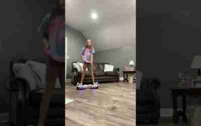 Riding my hover board!!