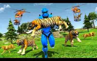 Animal Rescue Robot Hero Mission   Emergency Ambulance Games – Android GamePlay