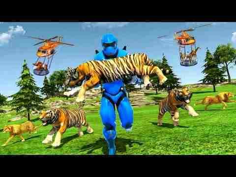 Animal Rescue Robot Hero Mission   Emergency Ambulance Games – Android GamePlay