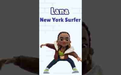 (Lana) Subway surfers runner best dance?| #subwaysurfvideos #subwaysurfers #shorts #videoshort