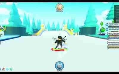 Spamming hoverboard in Roblox Pet Simulator X