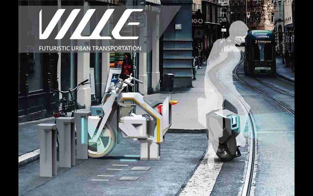VILLE-15 ── futuristic urban transportation