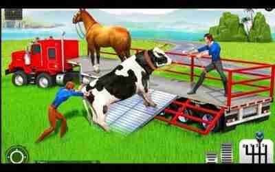 Farm animals transportaing game truck driving game Android game play
