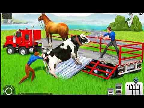 Farm animals transportaing game truck driving game Android game play