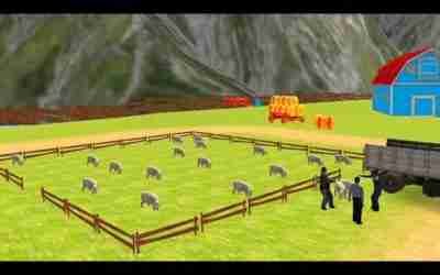 Farm animal transport truck driving | 3D Android Game Play 2022