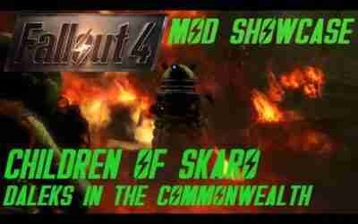 Daleks In The Glowing Sea || FALLOUT 4 MODS #1