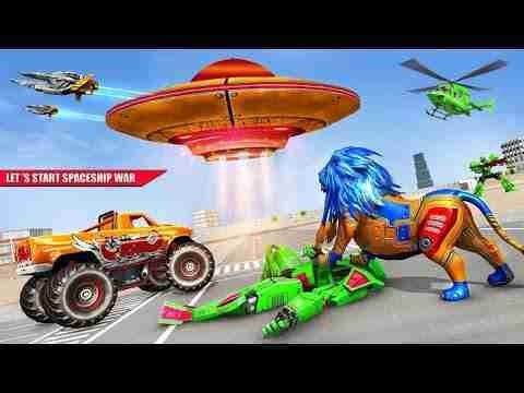 Space Robot Game 3D Unity || Best Spaceship Robot Transformation Game || Latest 3D Unity Game