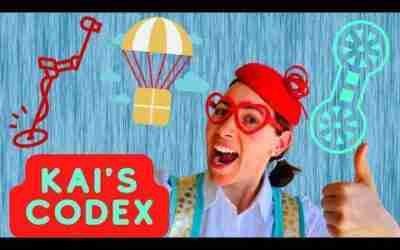 Kai's Flying Hoverboard & Metal Detector Fun Adventure Learning Gravity – Kids Educational Video.