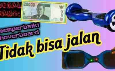 Hoverboard tidak bisa jalan menyala hanya lampu merahnya || Modal 20rbu bisa normal kembali