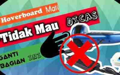Memperbaiki hoverboard mati tidak mau dicas