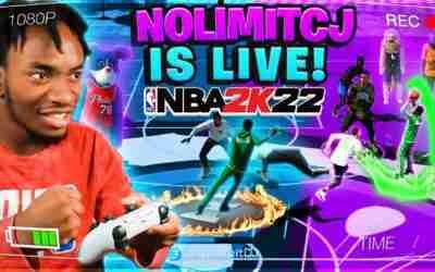 WE LIVE! GRINDING FOR JETPACKS RN! BEST GUARD BUILD ON NBA 2K22 NEXT GEN RUNNING 3s!