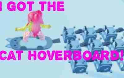 Watch me get the Cat Hoverboard in Pet Simulator X – (while we wait for an update from Preston!)