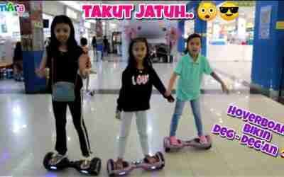ALMARA Diajarin Bermain Hoverboard Sama Charma Bisa Gak ya?