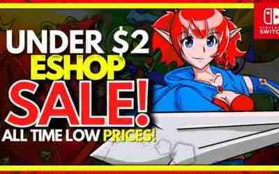 BEST Nintendo Switch ESHOP SALE! GREAT Eshop DEALS Under $2! ALL TIME LOW PRICES/ HOLIDAY SALE!