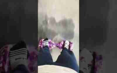 One do not mind my socks and my hoverboards name is galaxy