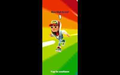 Subway surfers no coin challenge (with hoverboards) fail.