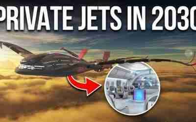 The Most Futuristic Private Jets
