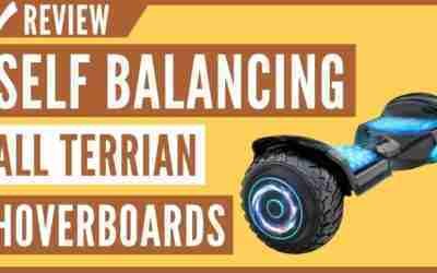 Gyroor Hoverboard Off Road All Terrian 6.5" Two-Wheel G11 Flash LED Light Self Balancing Hoverboards