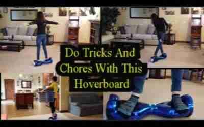 10 Year Old Does Tricks And Chores With Hoverboard | Hover-1 Allstar Hoverboard