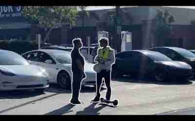 Security Guard on a Hoverboard