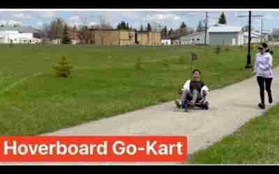Amazing New Hoverboard-Go Kart Kids’ explore and testing.~Canada Life Vlog